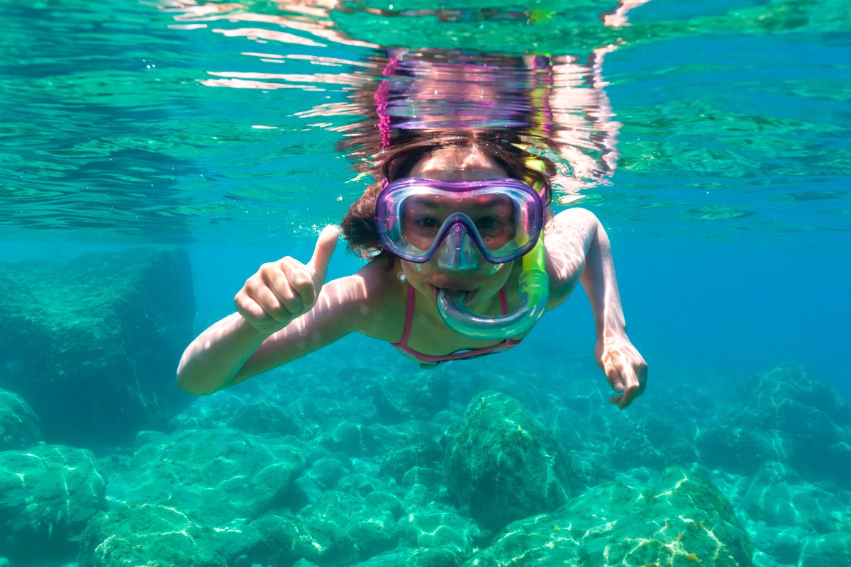 Snorkeling a Ischia